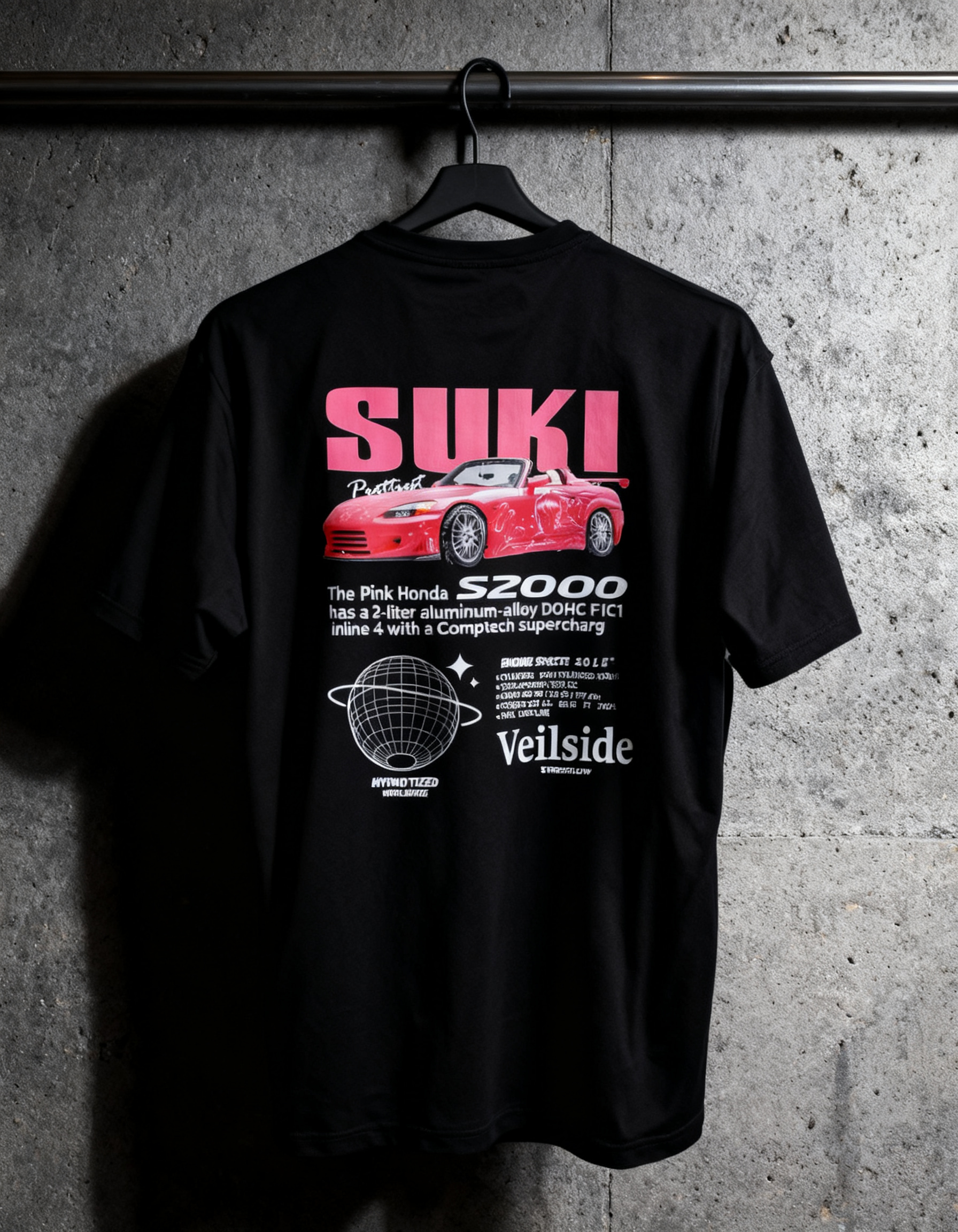 Playera Mitsubishi detalle