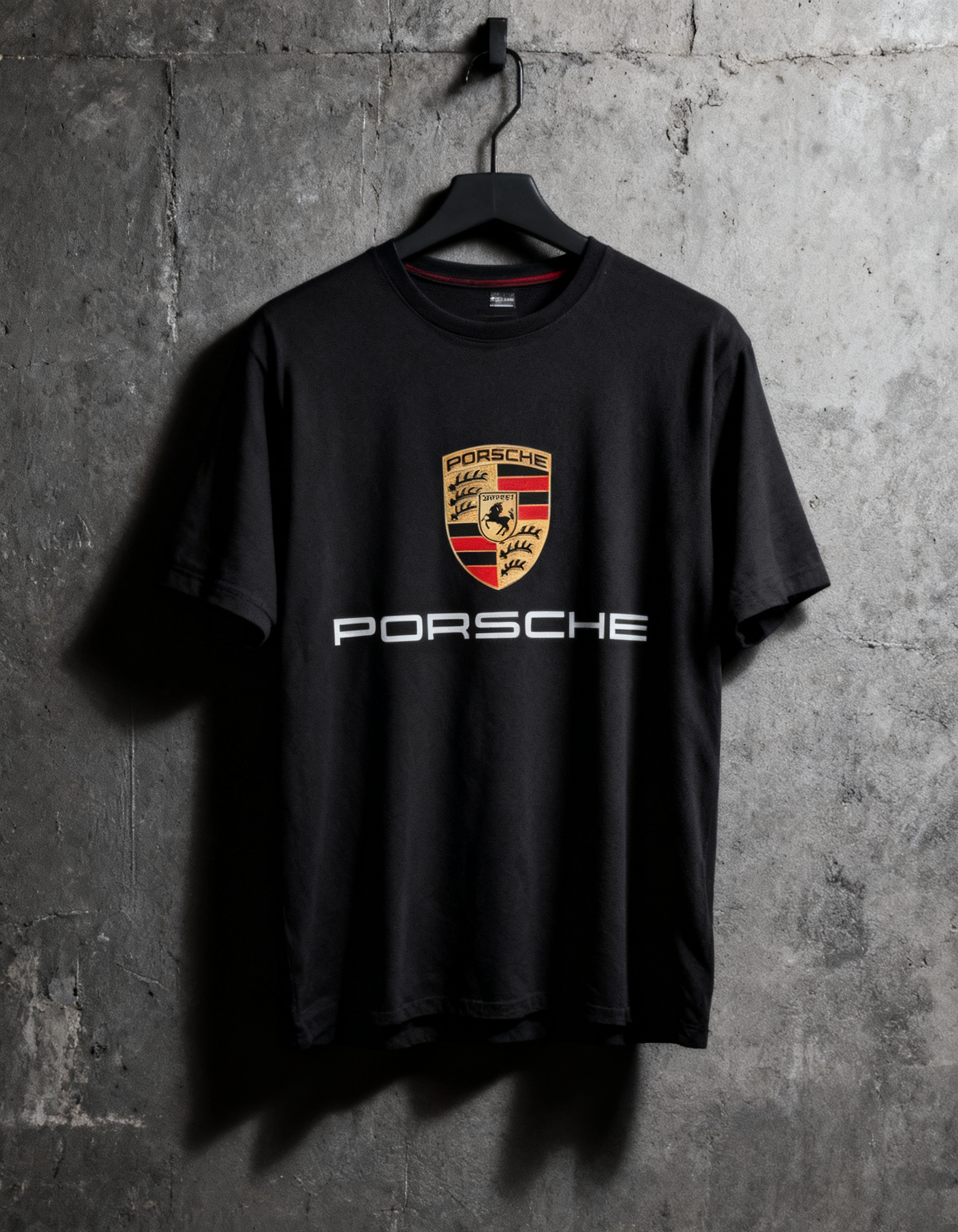 Playera Porsche Grand Tour detalle