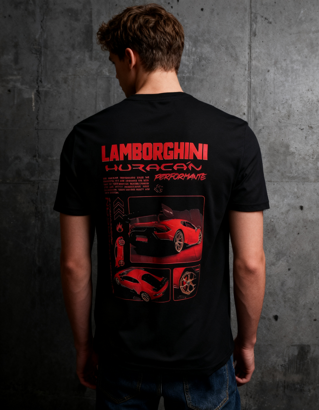 Playera Lamborghini Huracan Performante