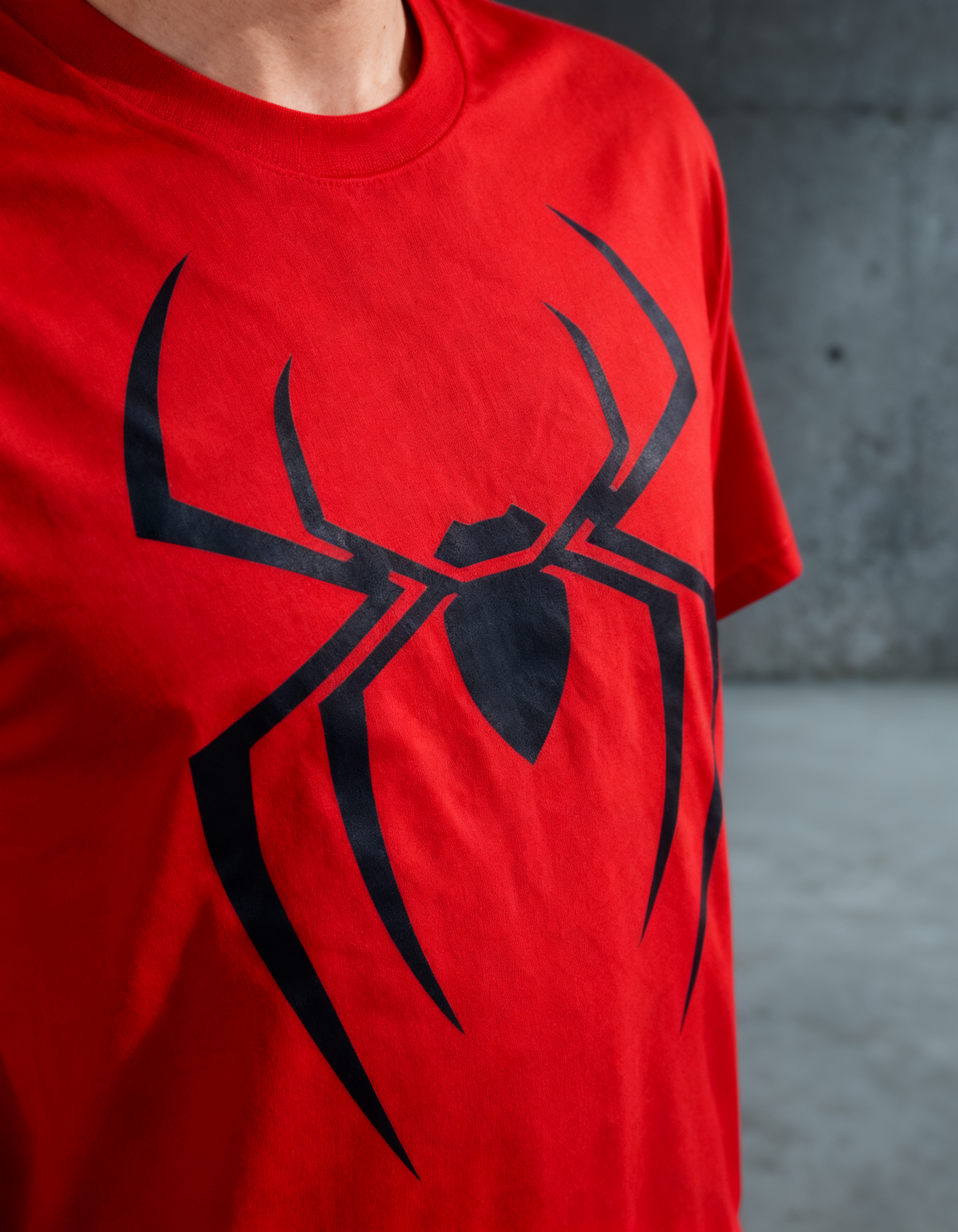 Playera Spider-Man detalle 6