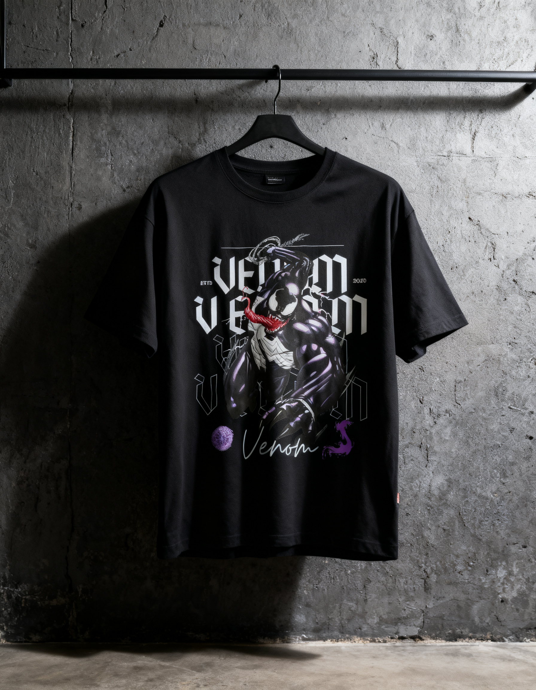 Playera Venom detalle 3