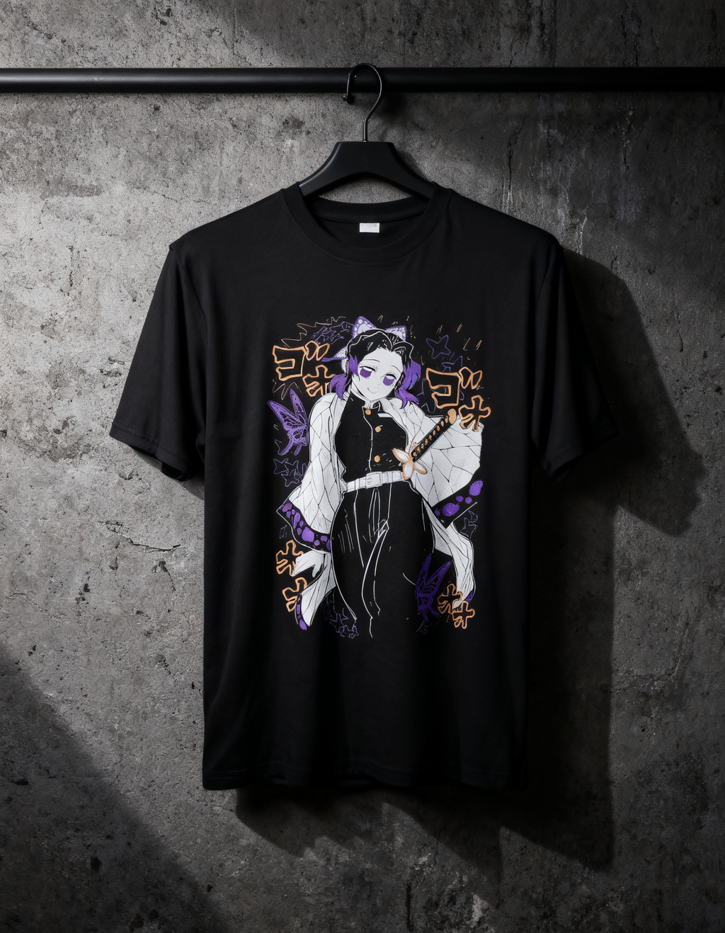 Playera Shinobu Kocho detalle 3