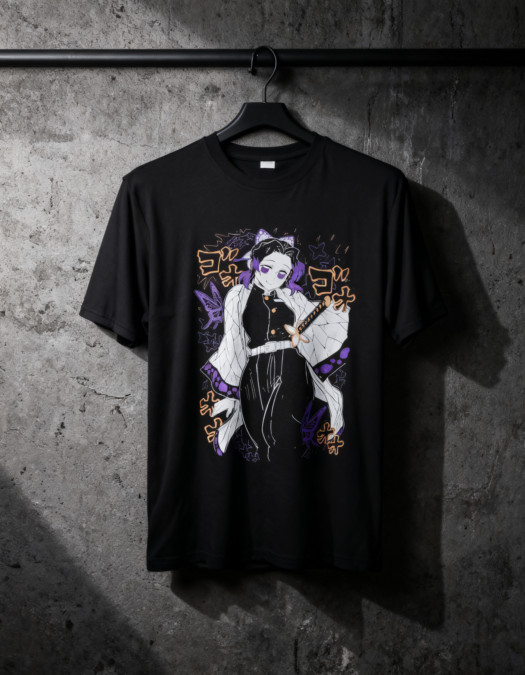 Playera Shinobu Kocho detalle 3