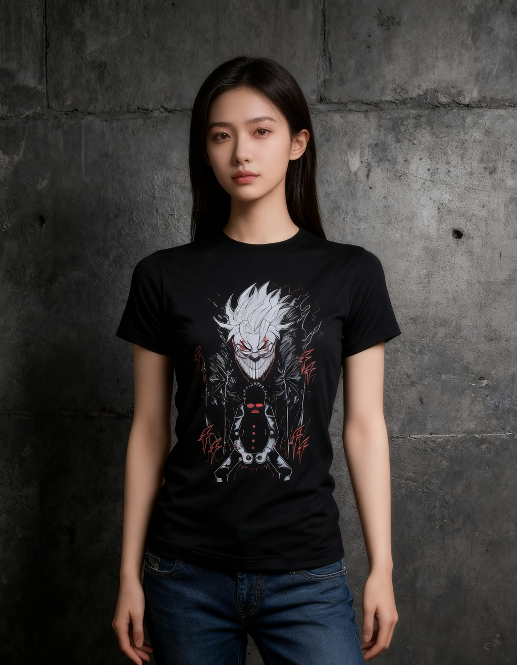 Playera Okarun detalle 3