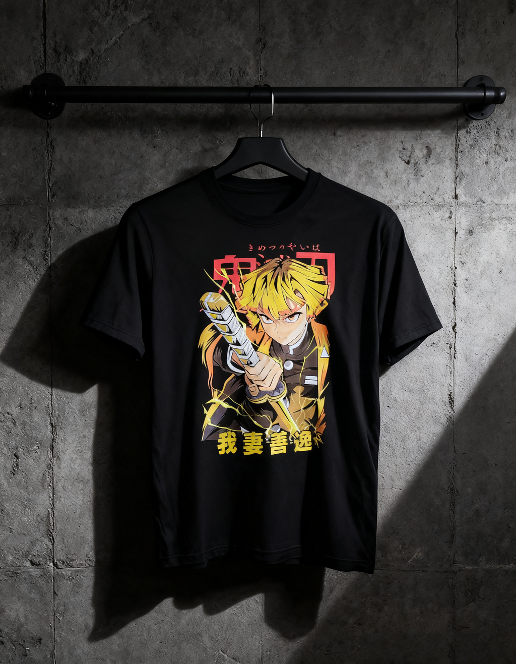 Playera Zenitsu Agatsuma detalle 3
