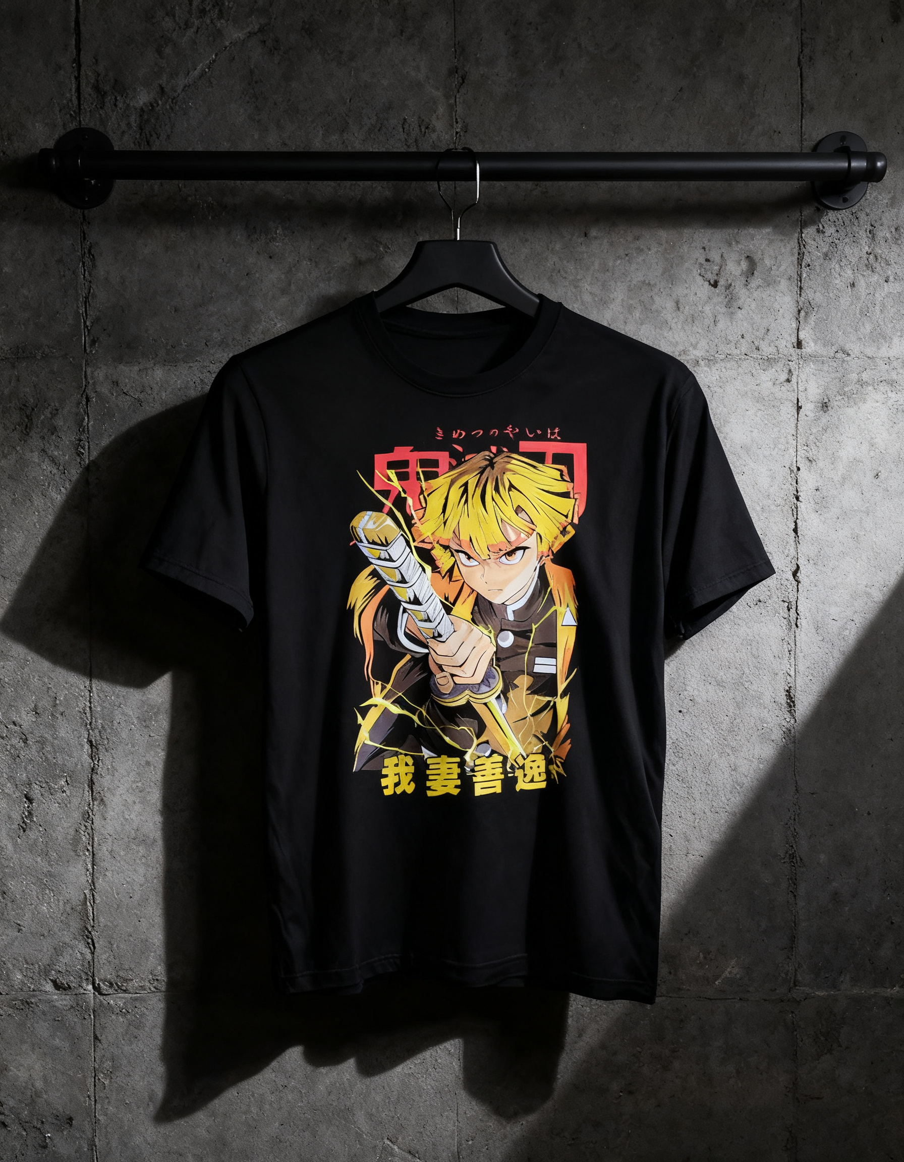 Playera Zenitsu Agatsuma detalle 3