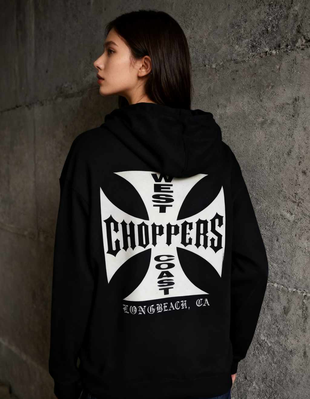 Sudadera West Coast Choppers detalle