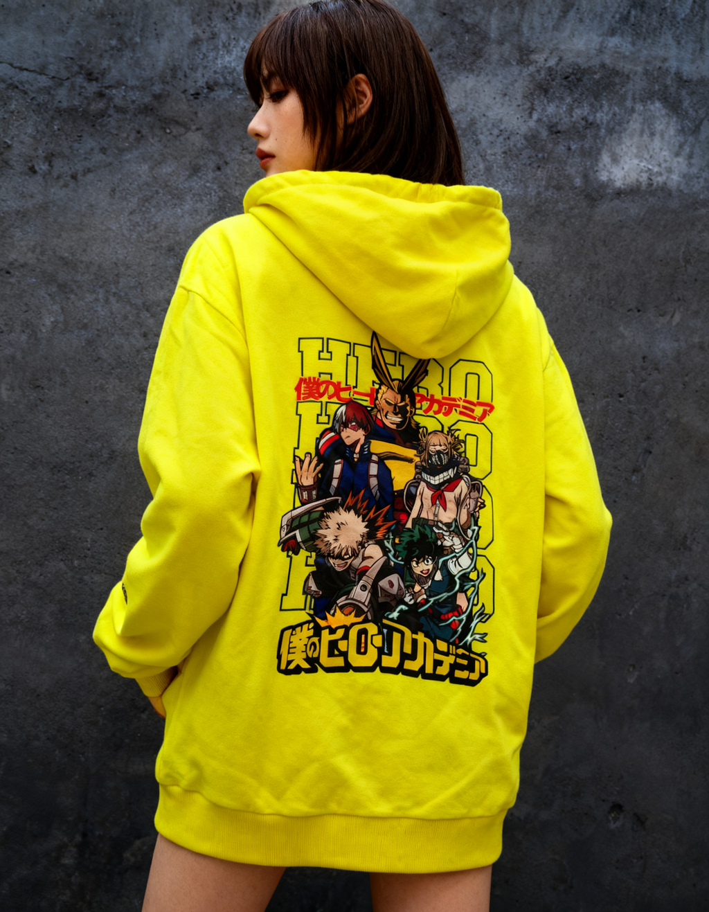 Sudadera My Hero Academia detalle