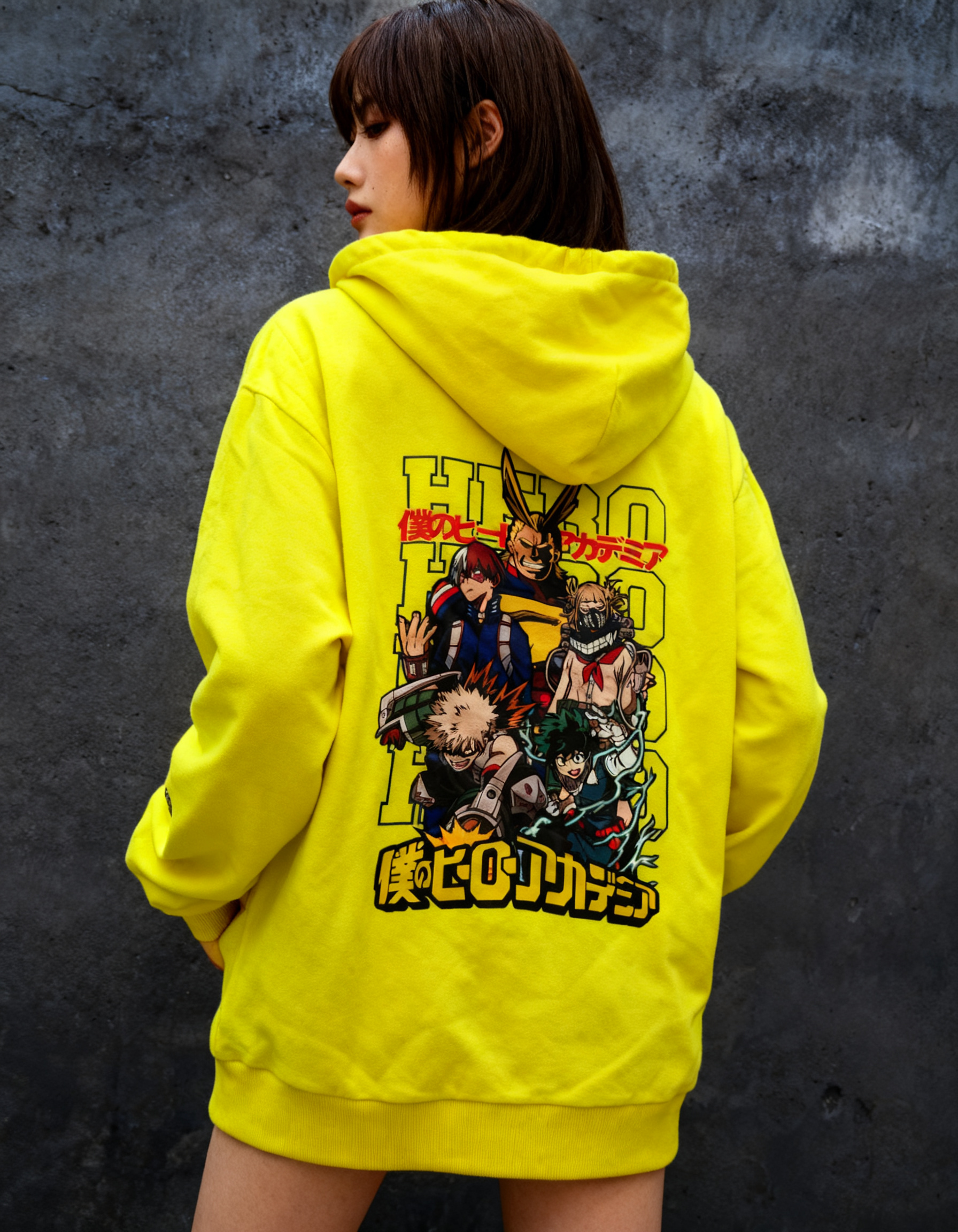 Sudadera My Hero Academia detalle